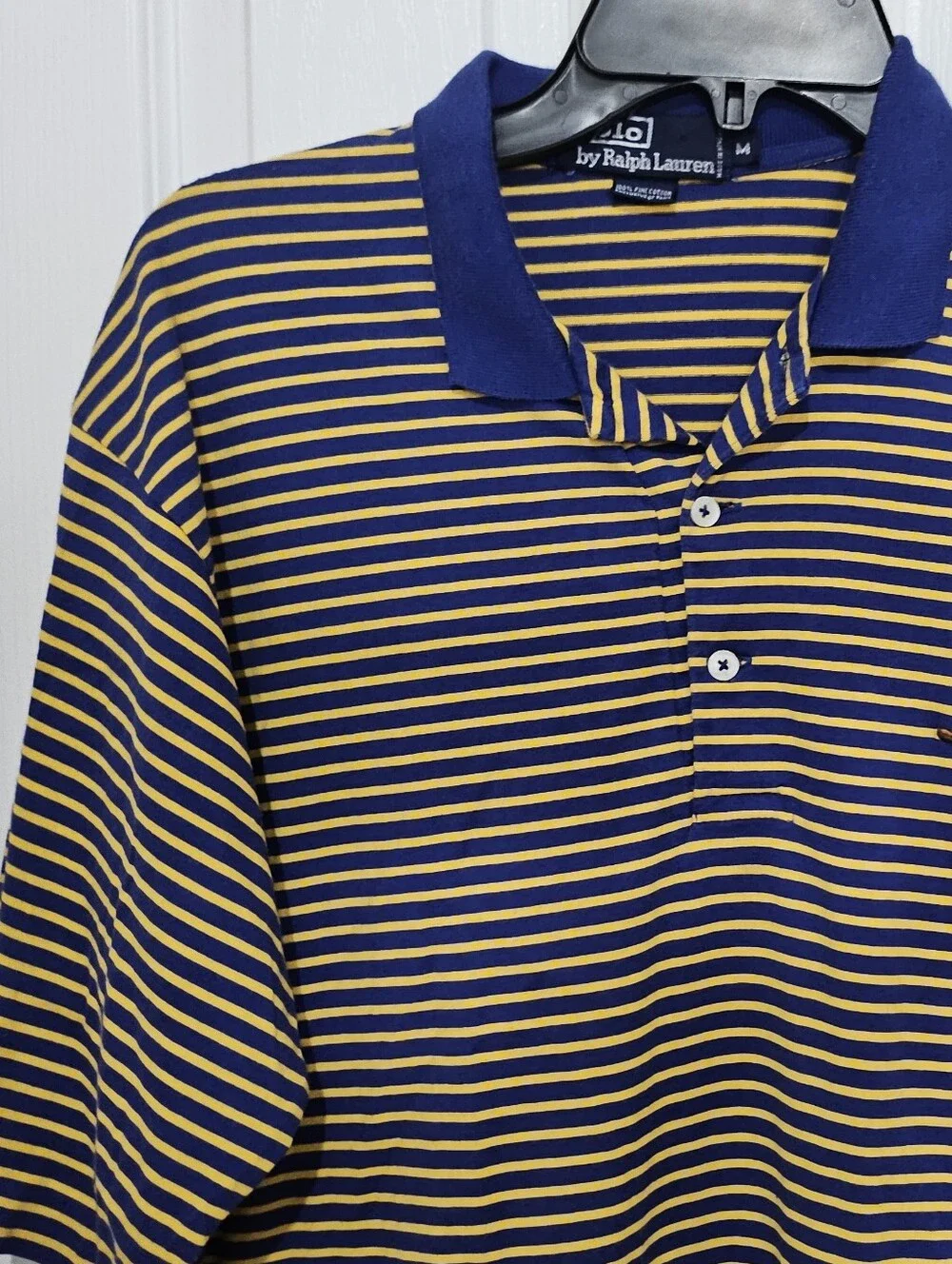 Polo Ralph Lauren Crest Logo Golf Polo Shirt Men M Firestone Country Club.